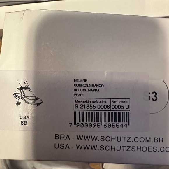 SCHUTZ Helene Kitten Heel in Deluxe Nappa Pearl - Picture 8 of 10